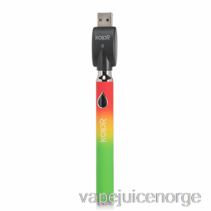 Vape Juice Leaf Buddi Color Twist Slim 650mah Batteri Rasta